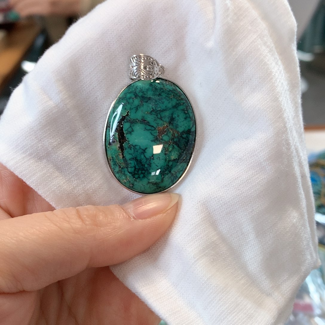 绿松石珠宝奇石未镶嵌