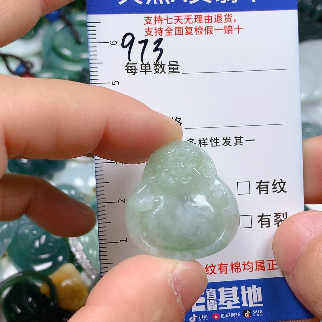 翡翠颈饰未镶嵌天然翡翠