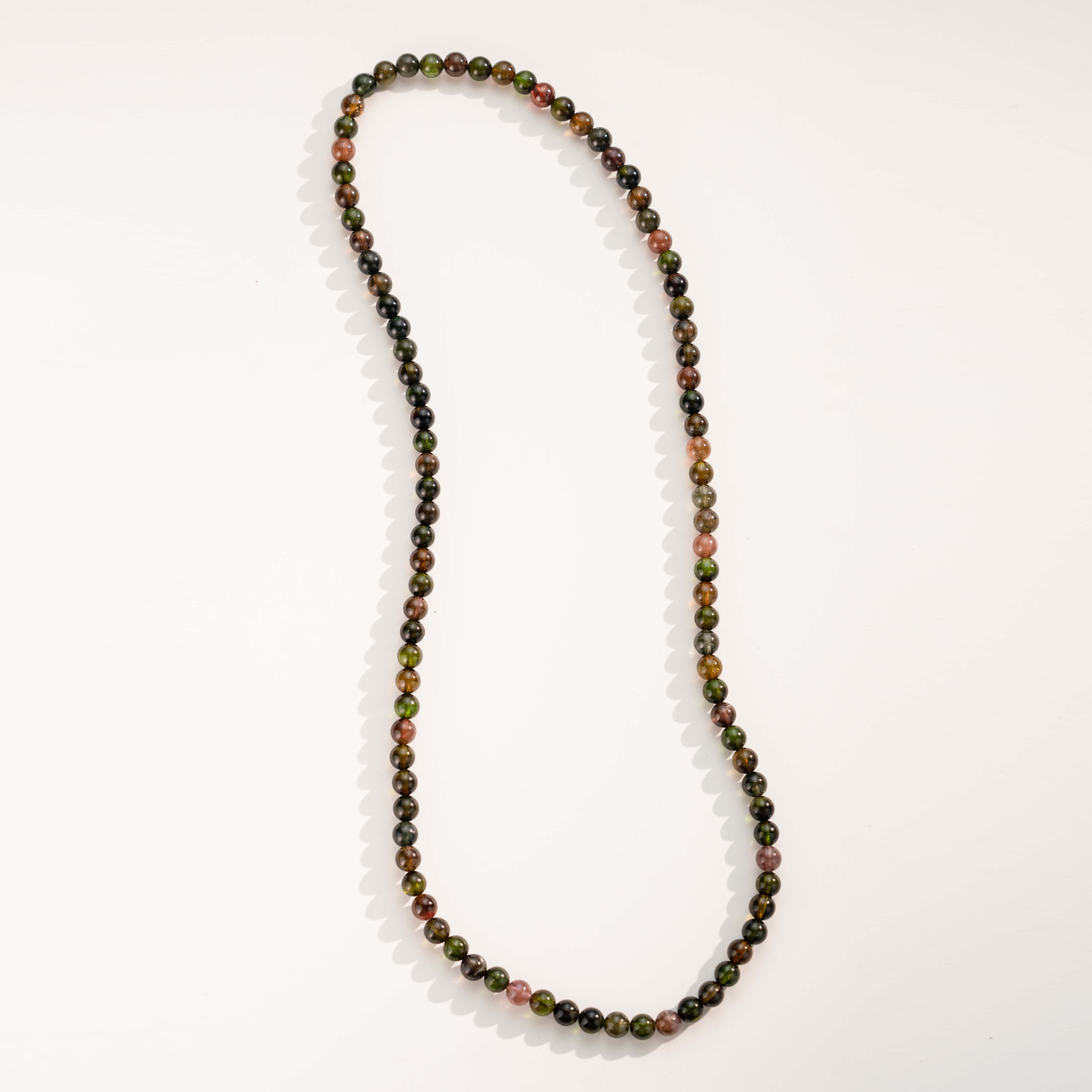 【奢小姐珠宝】黑糖碧玺长链（5.8mm左右）-W2238