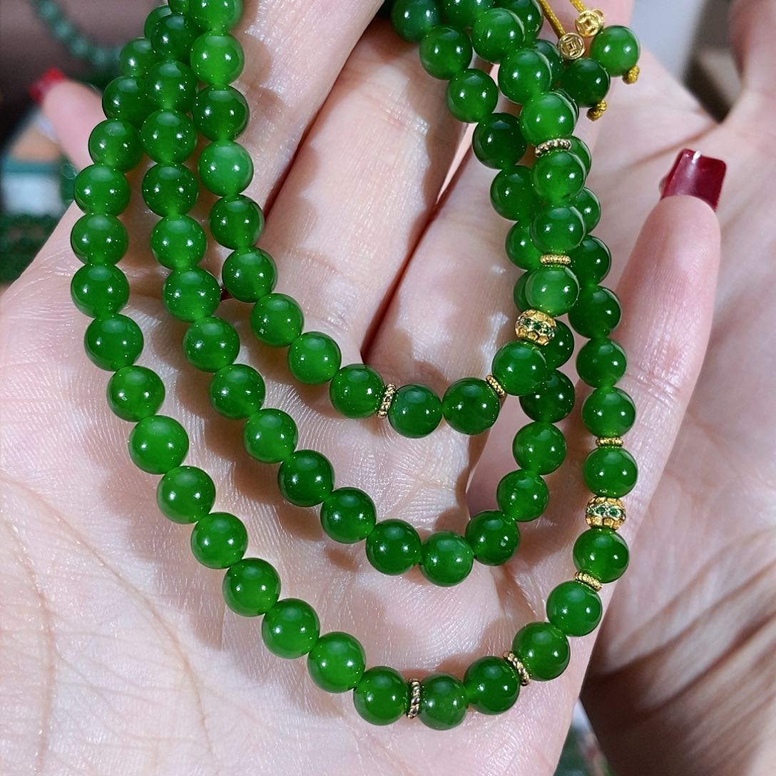 和田玉（碧玉）珠宝首饰未镶嵌