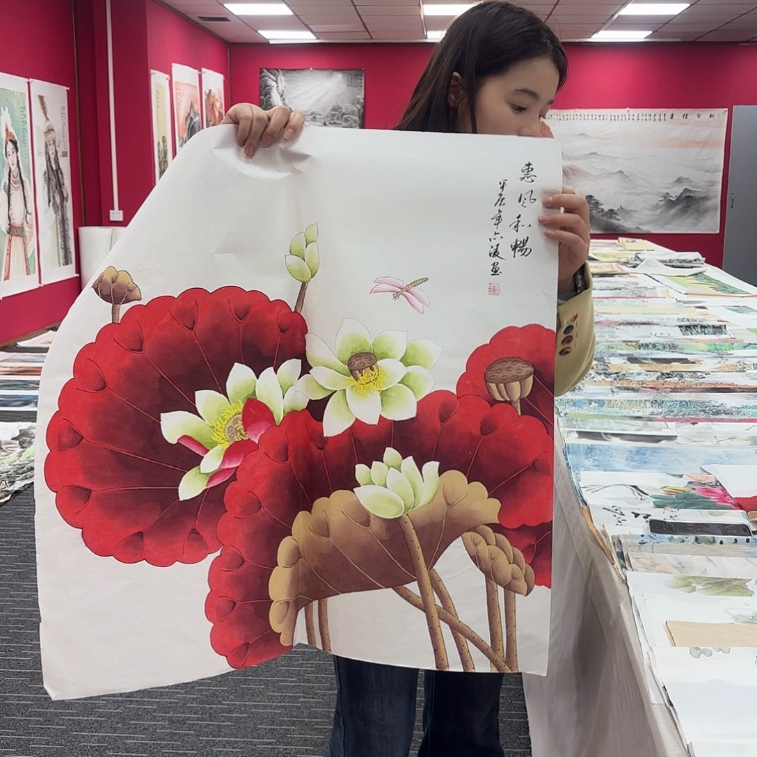 国画国画作品纯手绘