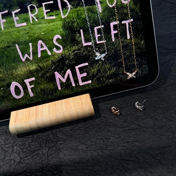 合金项链 Sou定制 【交叉满镶项链&耳钉系列】轻奢时尚小众饰品