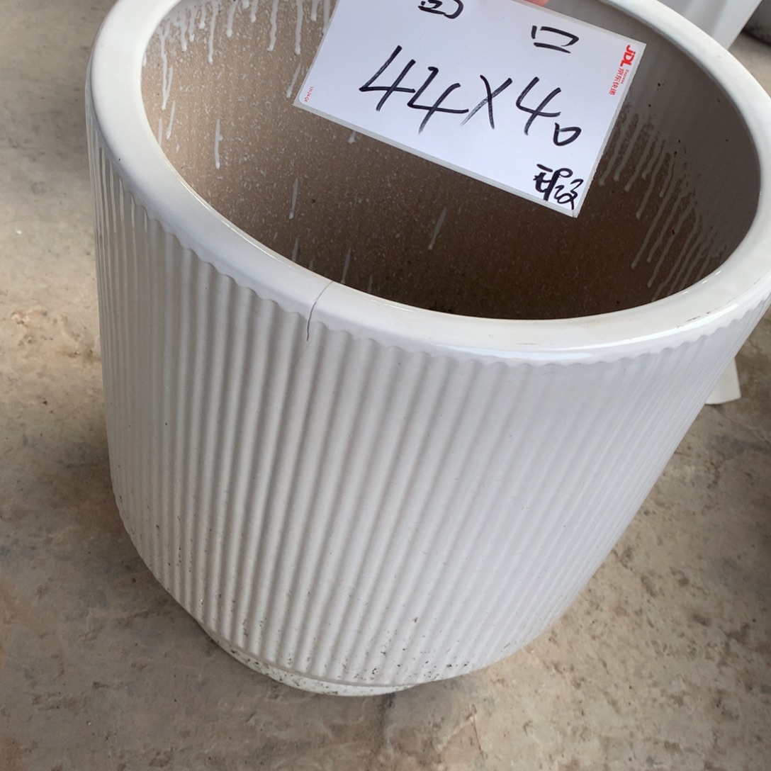 瑕疵高温陶瓷花盆