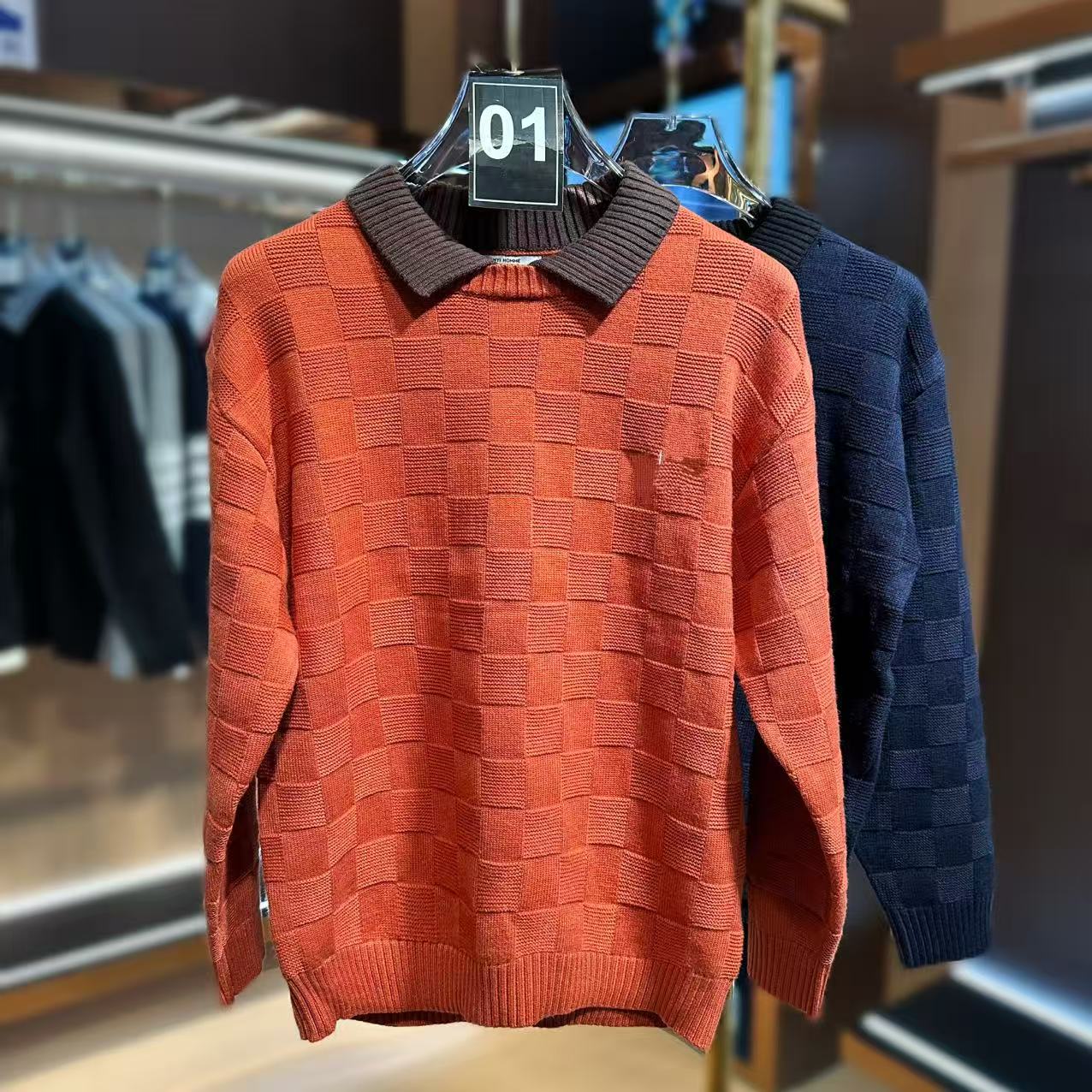 【1号链接】秋冬设计轻奢old money老钱风毛衣外套85156-9