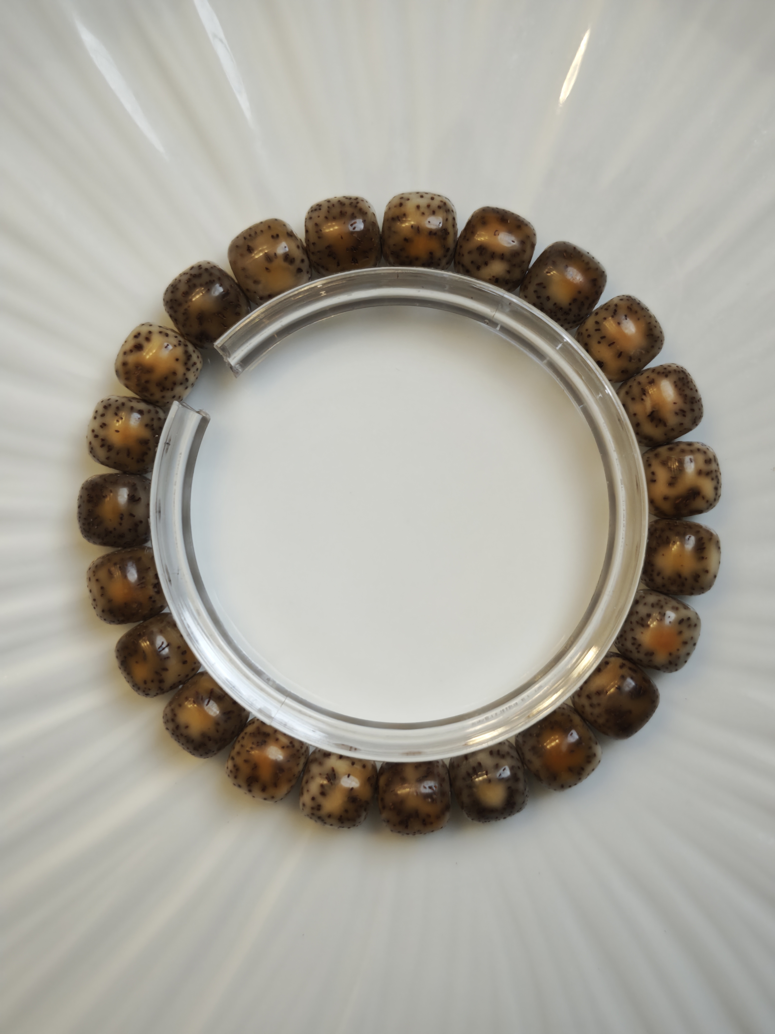 星月菩提10mm糯冰火烧云同枝果手串