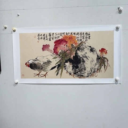 国画马平老师花鸟作品