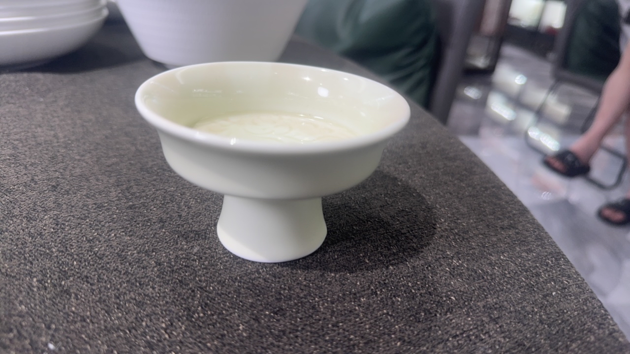 高足小碟（象牙黄）