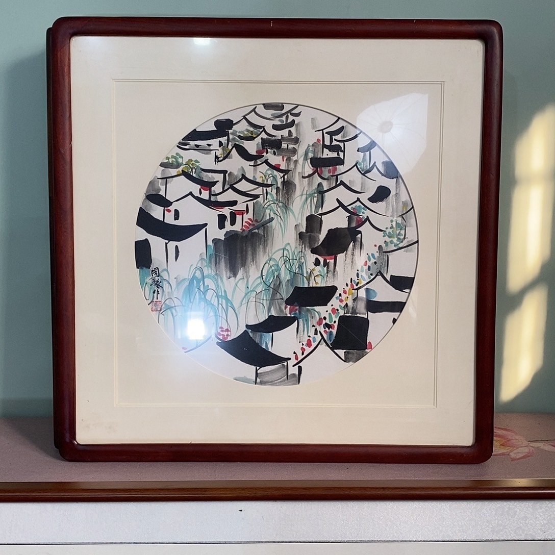 国画带框尺寸62✖️62厘米