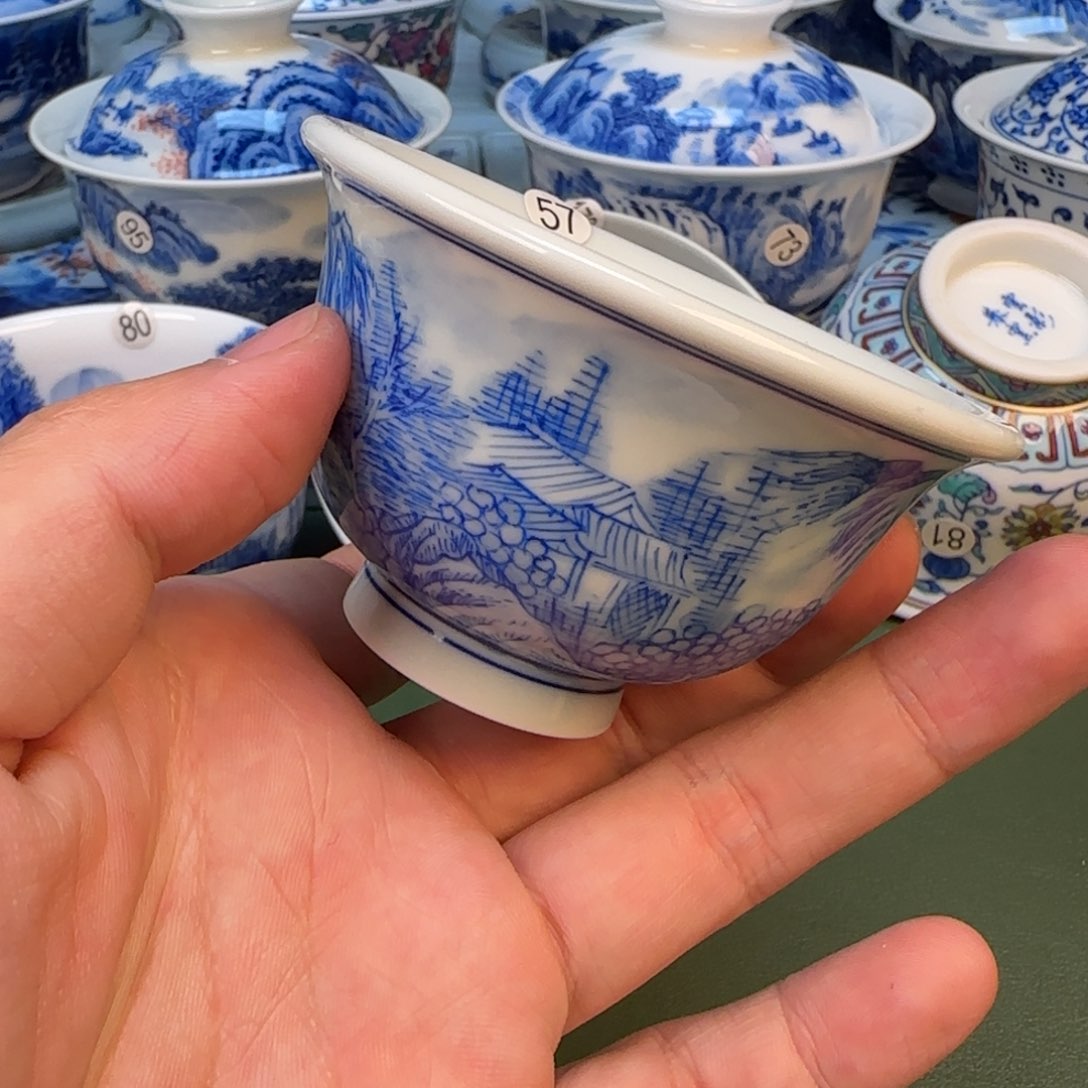 彦祖纯手工手绘茶具57