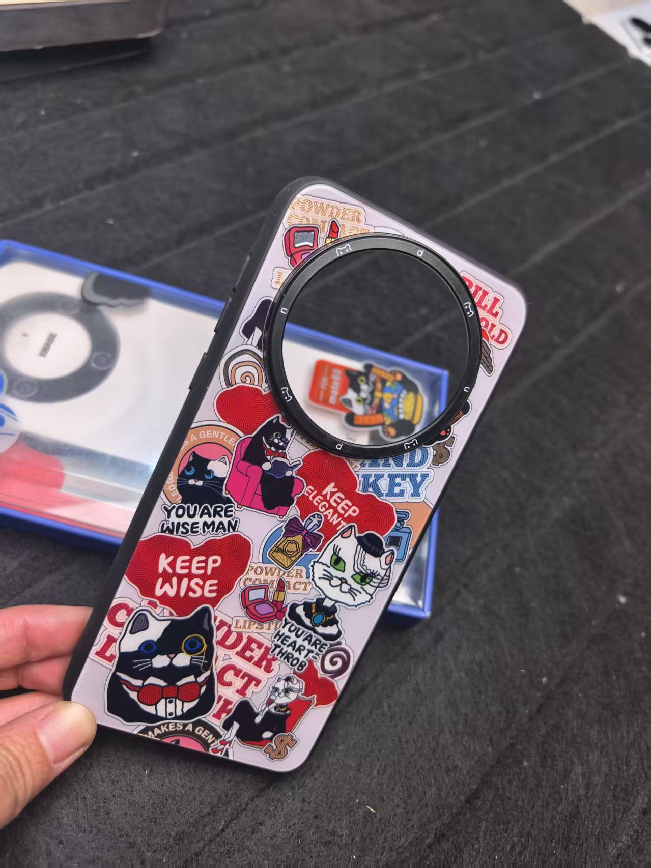 9号链接适用于华为手机壳 mate60手机壳暴力熊 qee商务 可爱 卡通