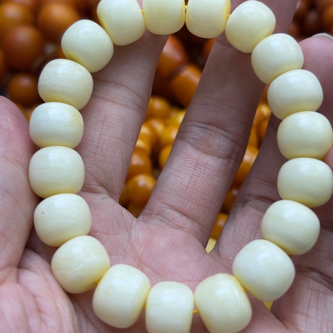 琥珀手链未镶嵌蜜蜡