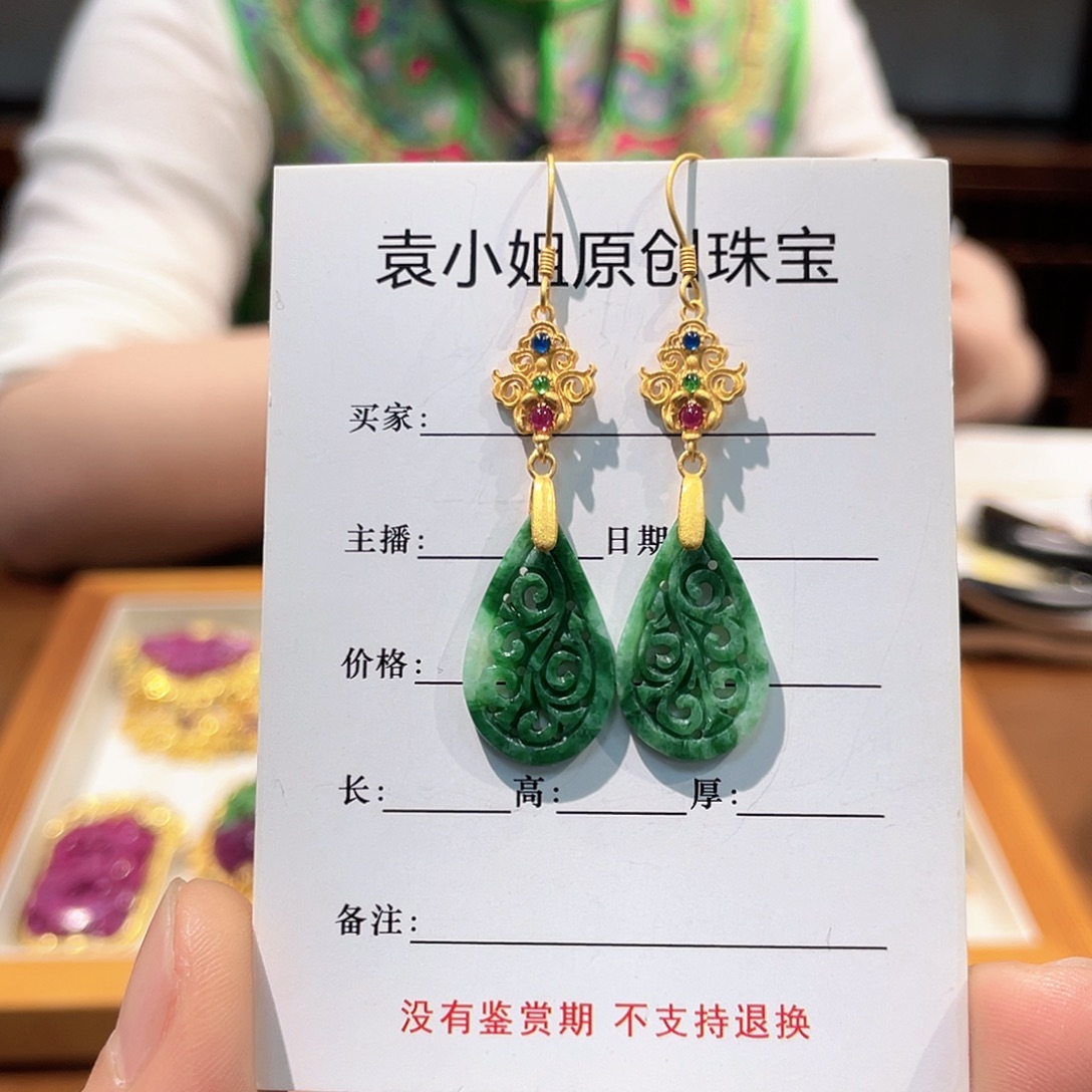 锦纶非金属耳坠耳坠