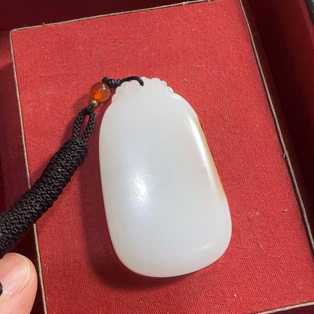 和田玉挂件未镶嵌