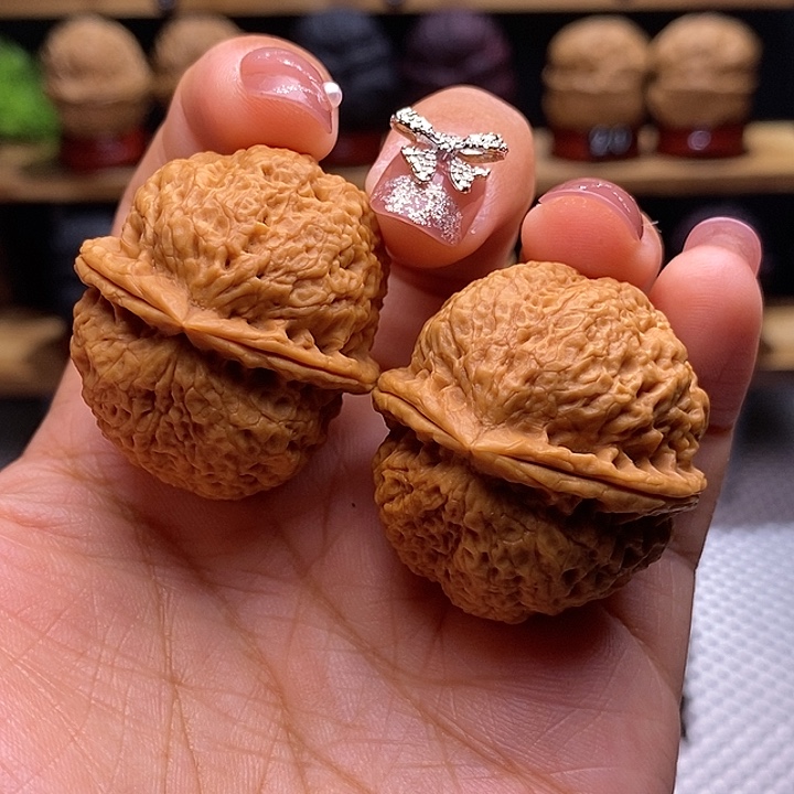 文玩核桃把件一道筋7