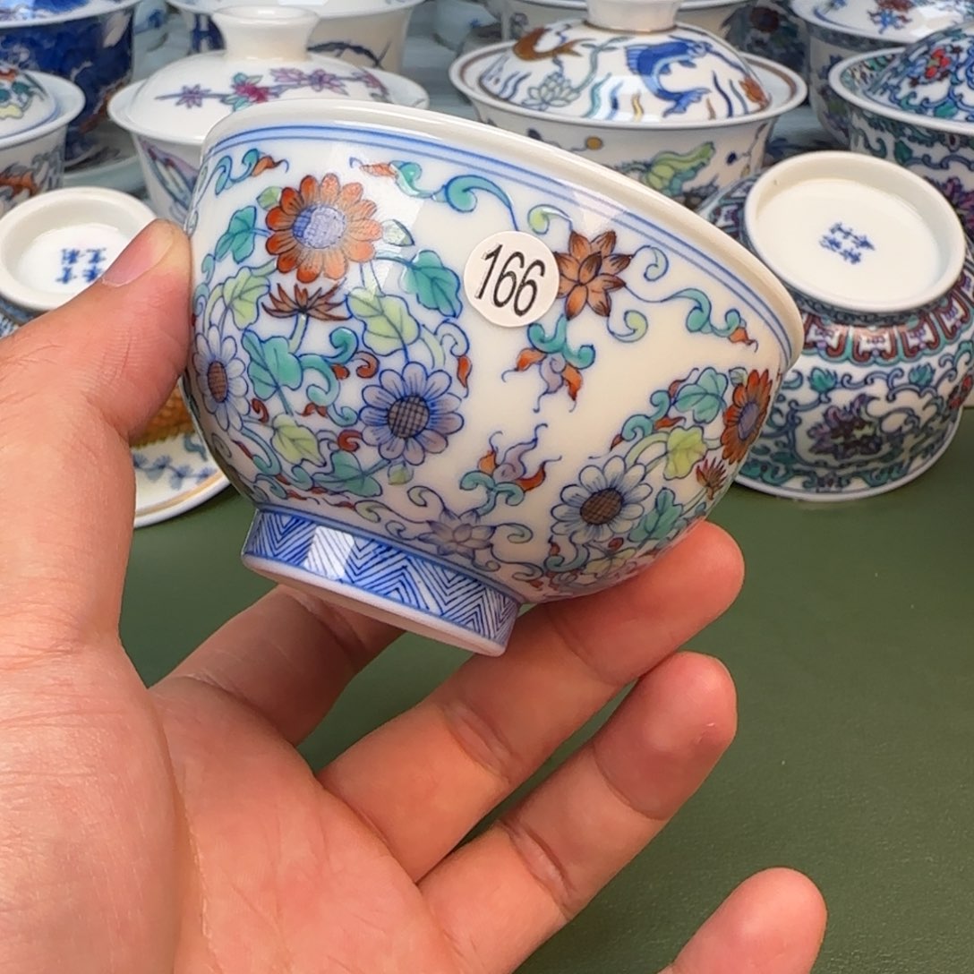 彦祖纯手工手绘茶具166