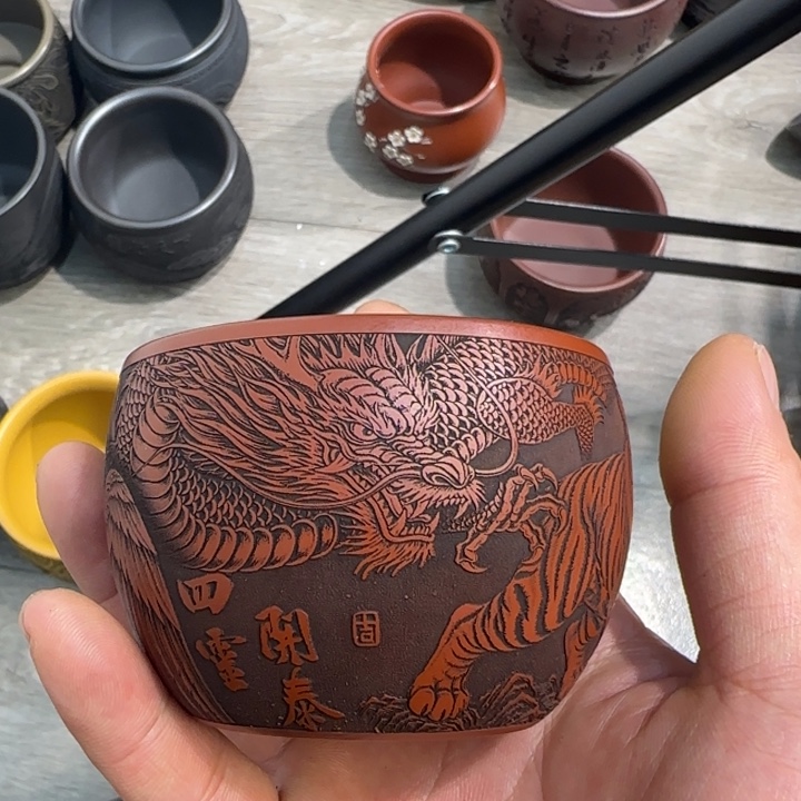 茶杯紫砂全手工制作工艺
