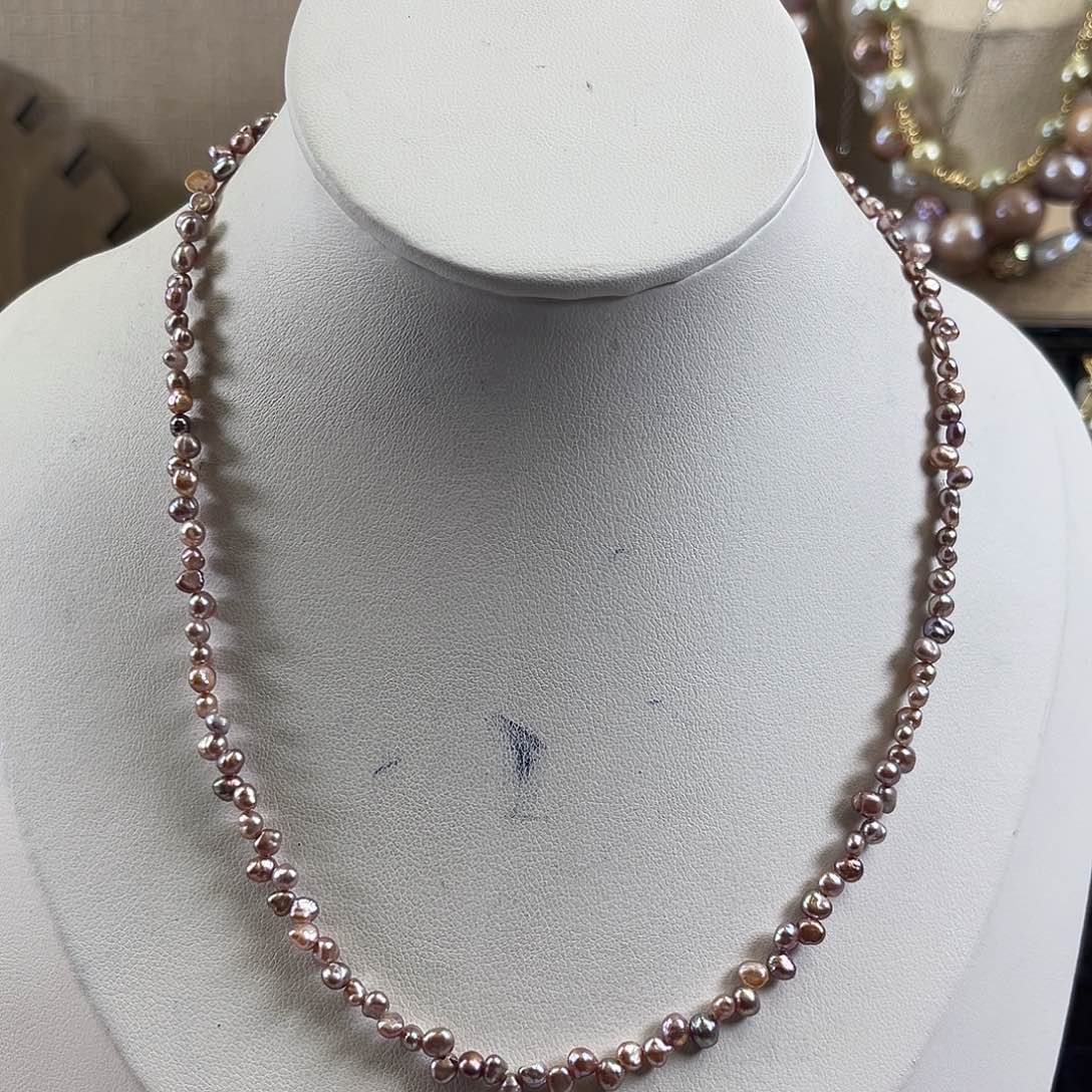 淡水珍珠项链未镶嵌