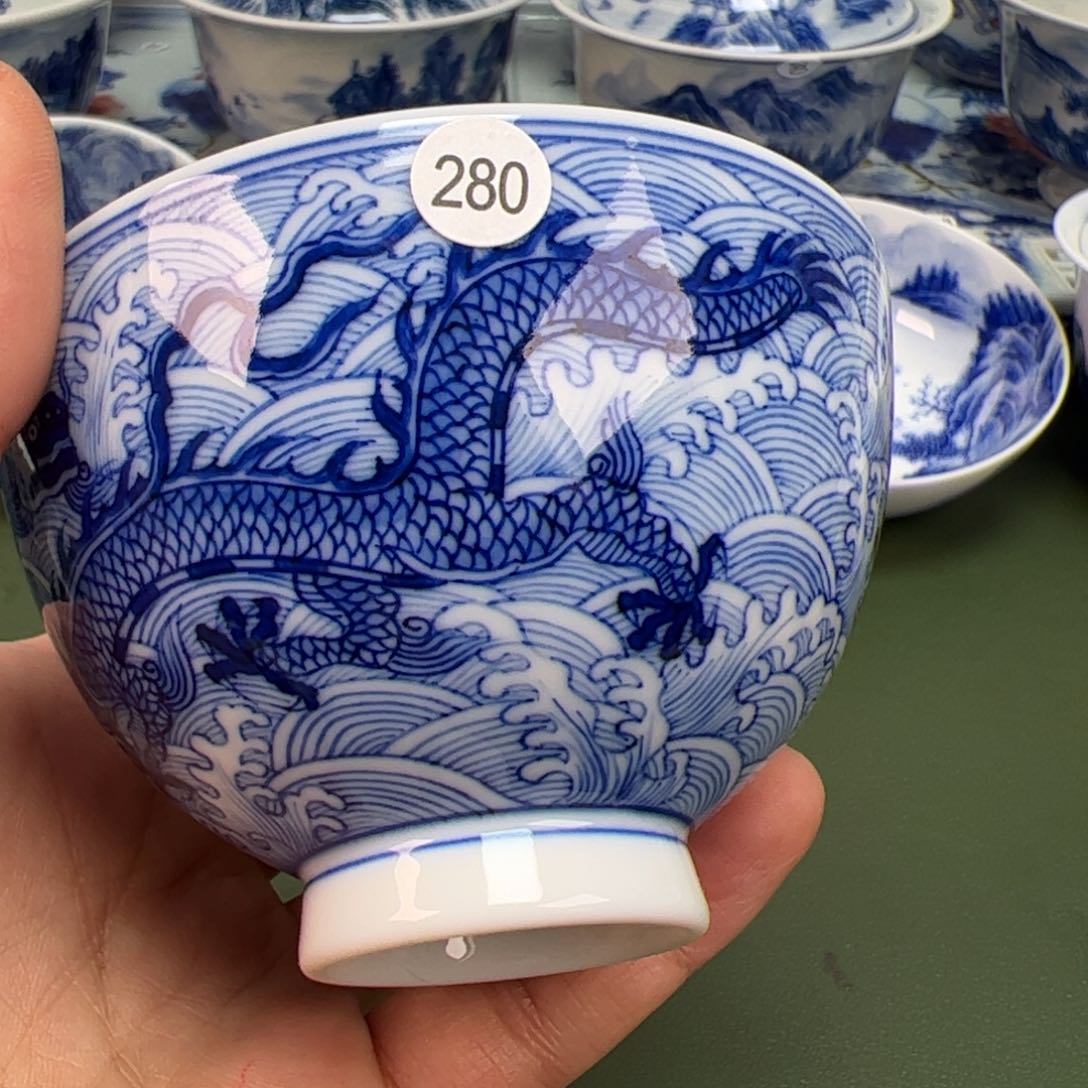 杯沙沙手工手绘茶具280