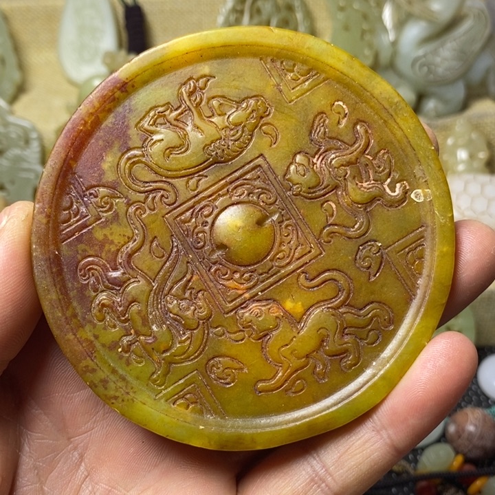 和田玉挂件未镶嵌