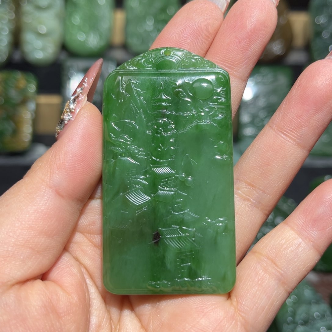 和田玉挂件未镶嵌