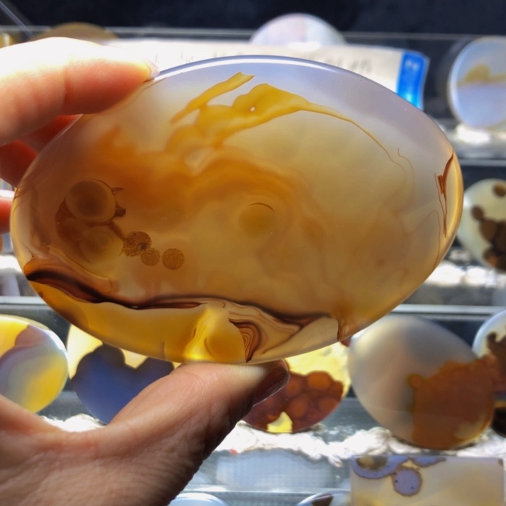 合金玛瑙/玉髓珠宝奇石171