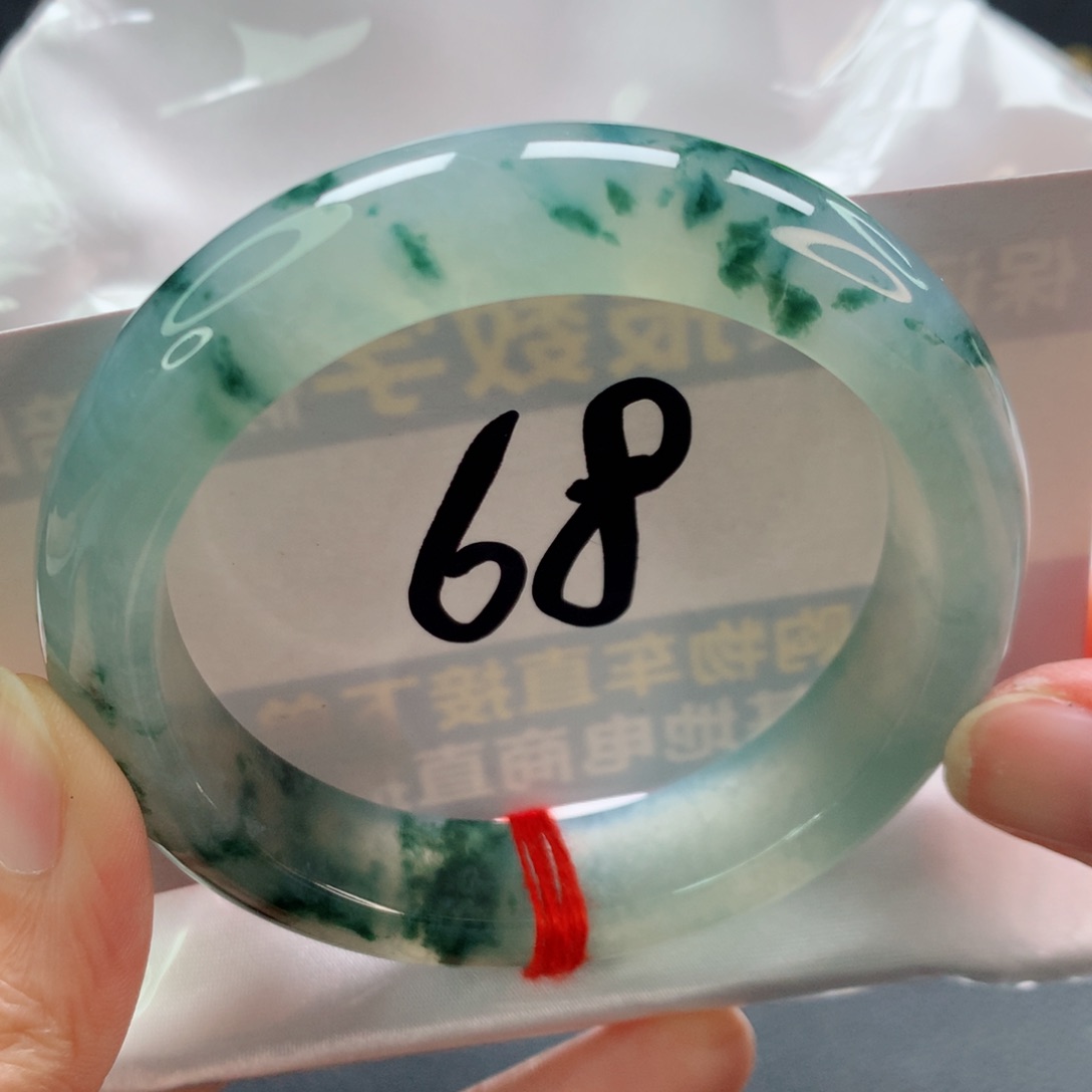 未镶嵌手镯翡翠正圈冰胶绿野仙踪