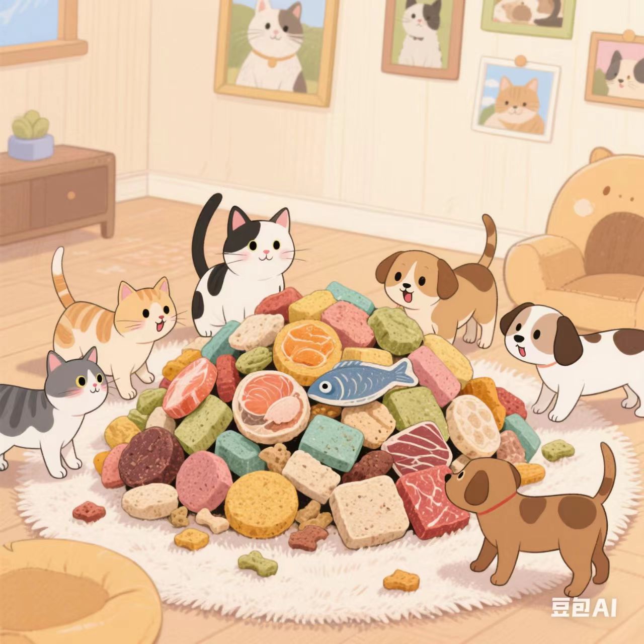 肉肉宠物零食冻干