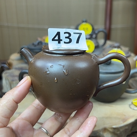 戬谷龙窑柴烧茶壶437