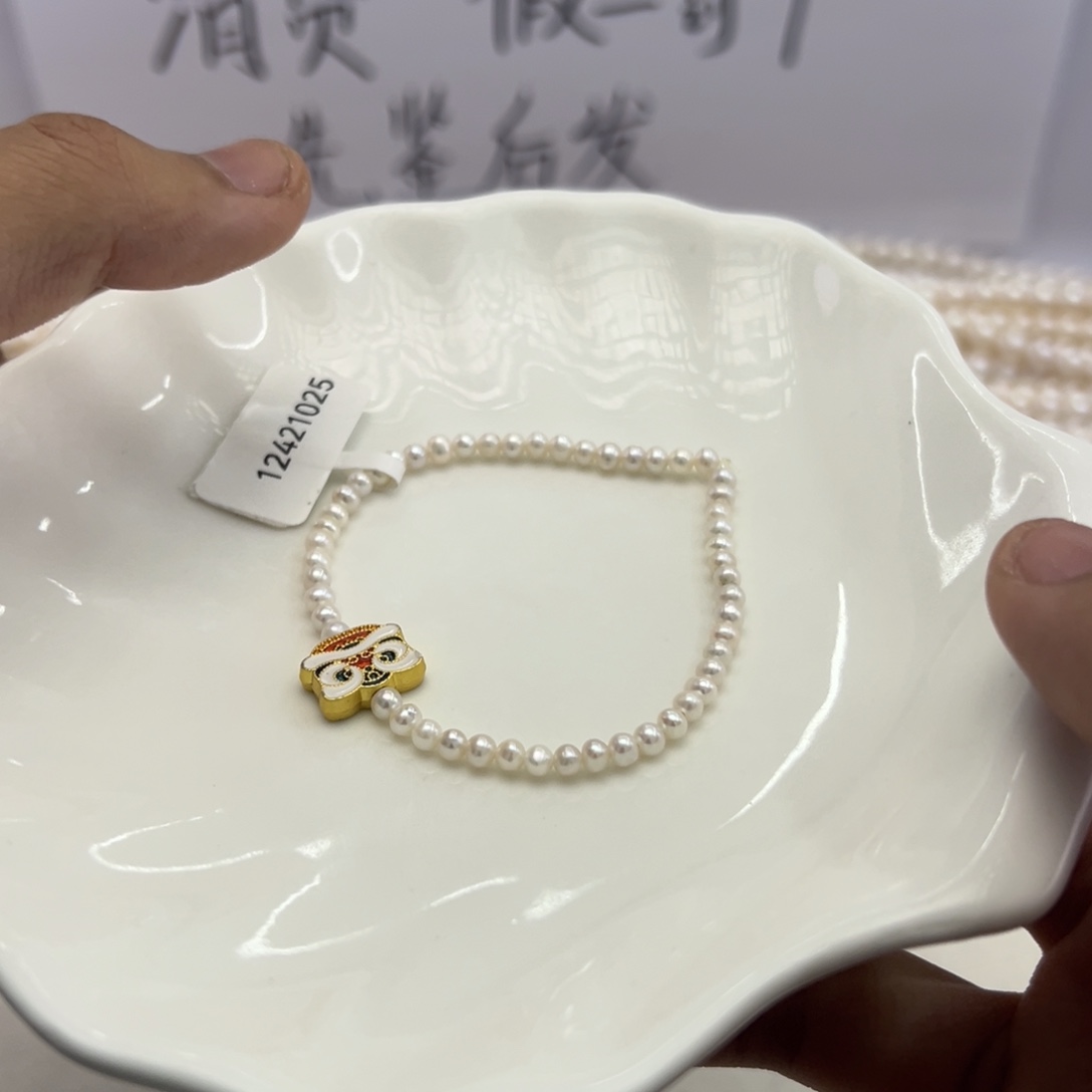 未镶嵌颈饰淡水珍珠