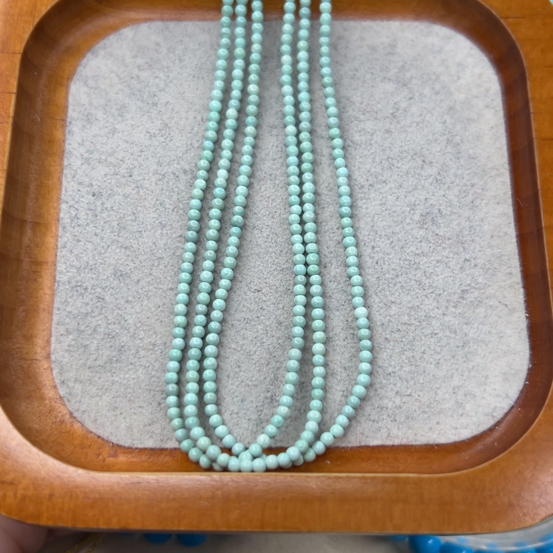 绿松石未镶嵌珠宝半成品