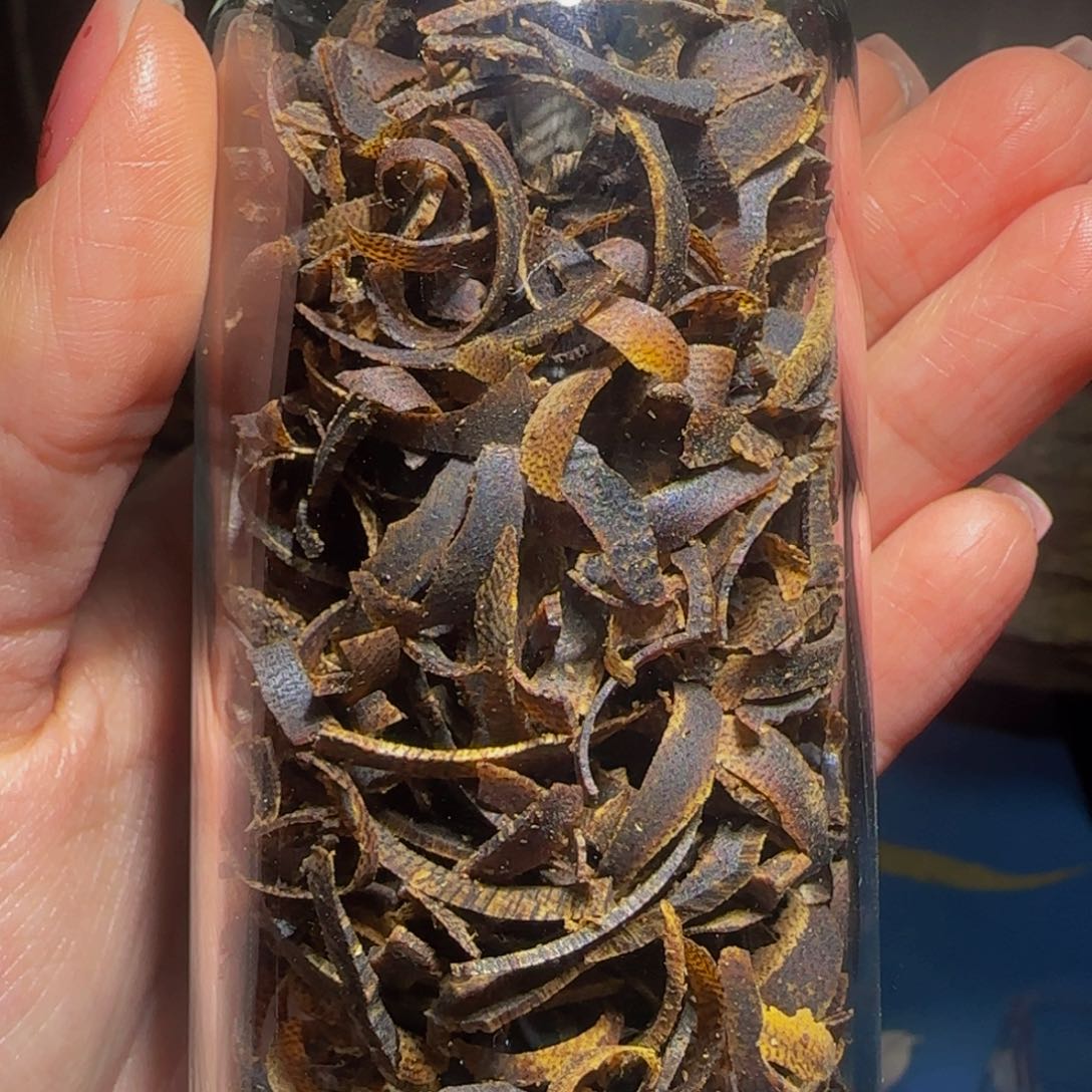 沉香手把件早***醒沉香奇楠母树张勺子切丝20克