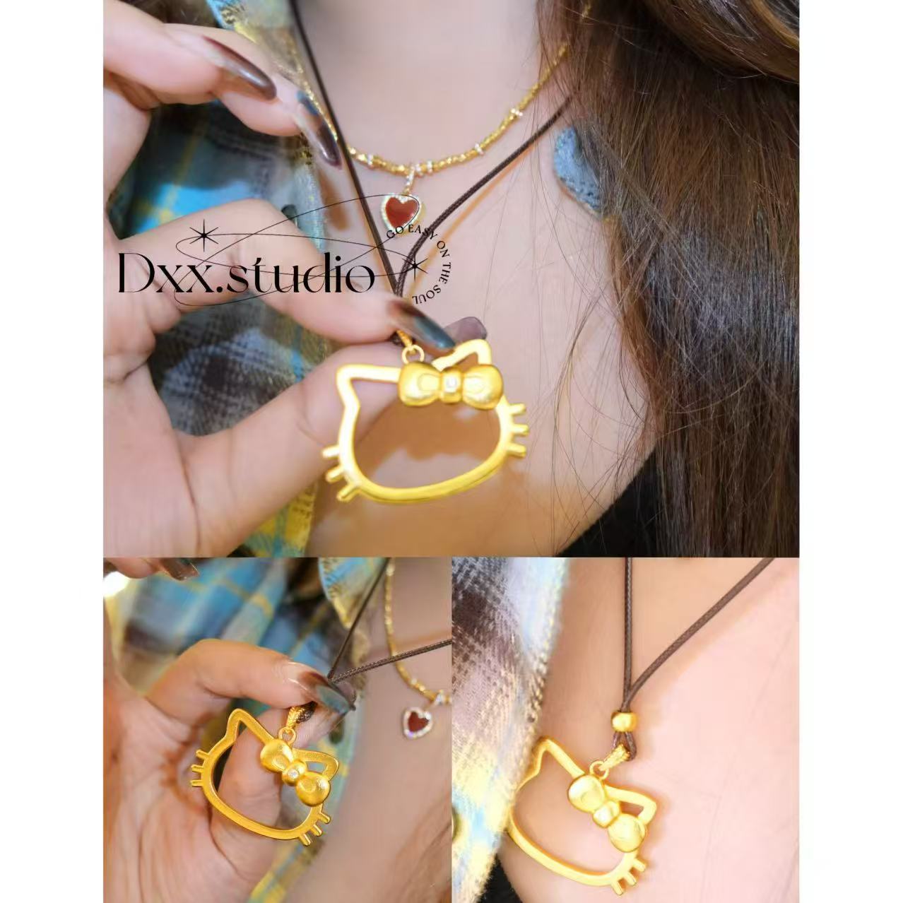 铜合金锆石项链 小众设计百搭ins项链51343