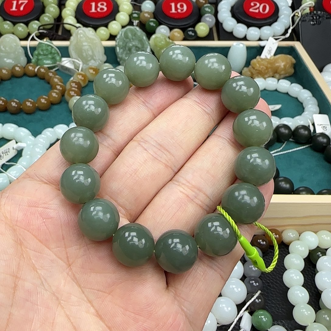 未镶嵌手链和田玉14