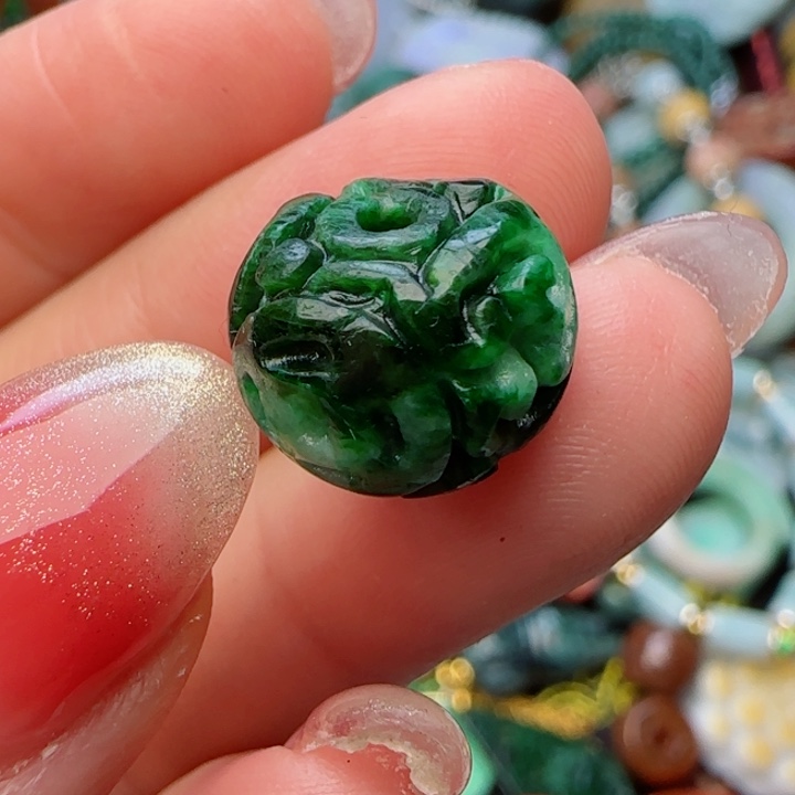 翡翠颈饰未镶嵌天然A货40