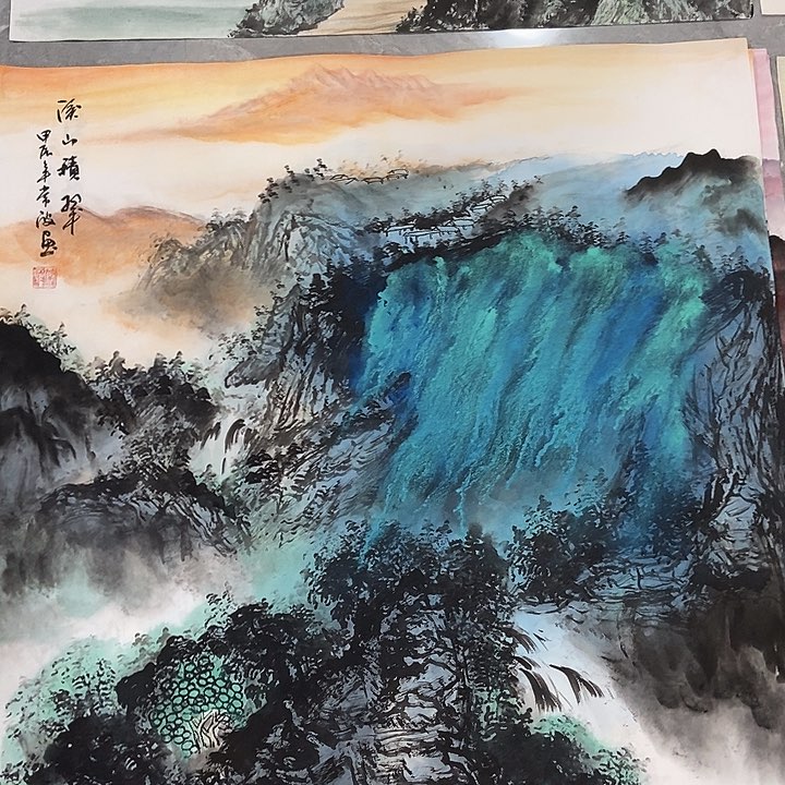 三个张画廊直播间！