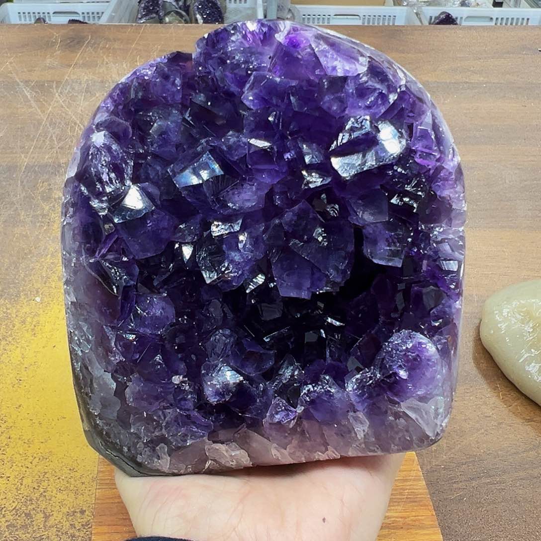 紫晶摆件未镶嵌晶体
