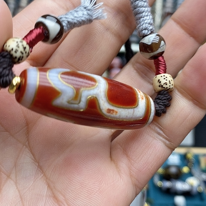 玛瑙/玉髓颈饰合金鸿*