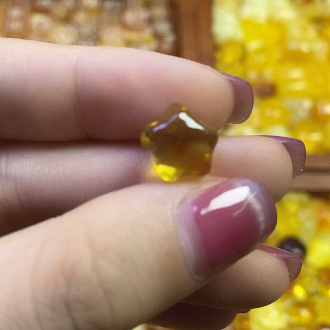 吊坠橄榄核小星星