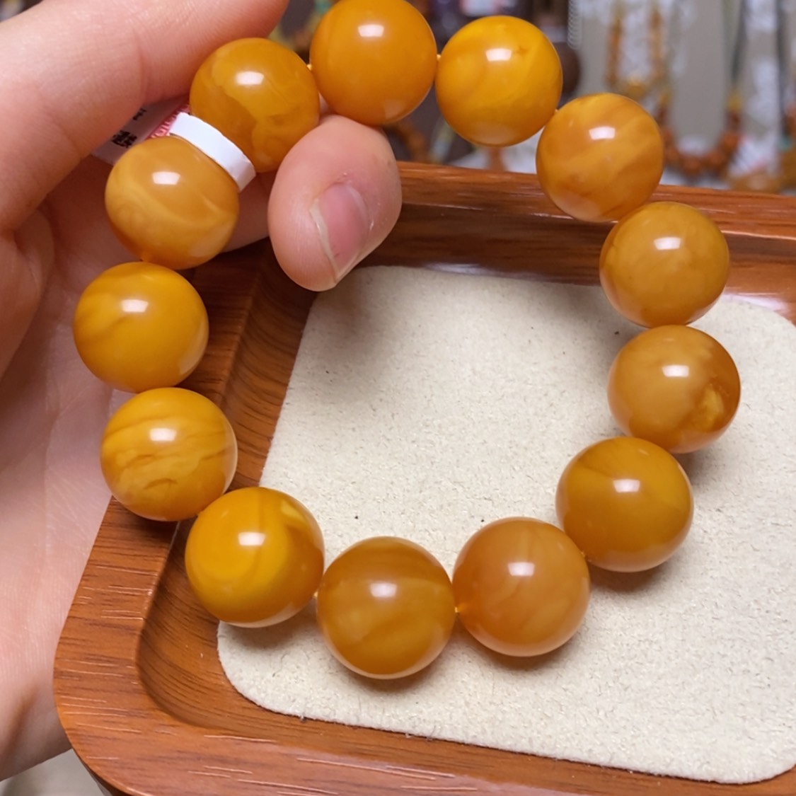【闪购商品】手链蜜蜡未镶嵌手串