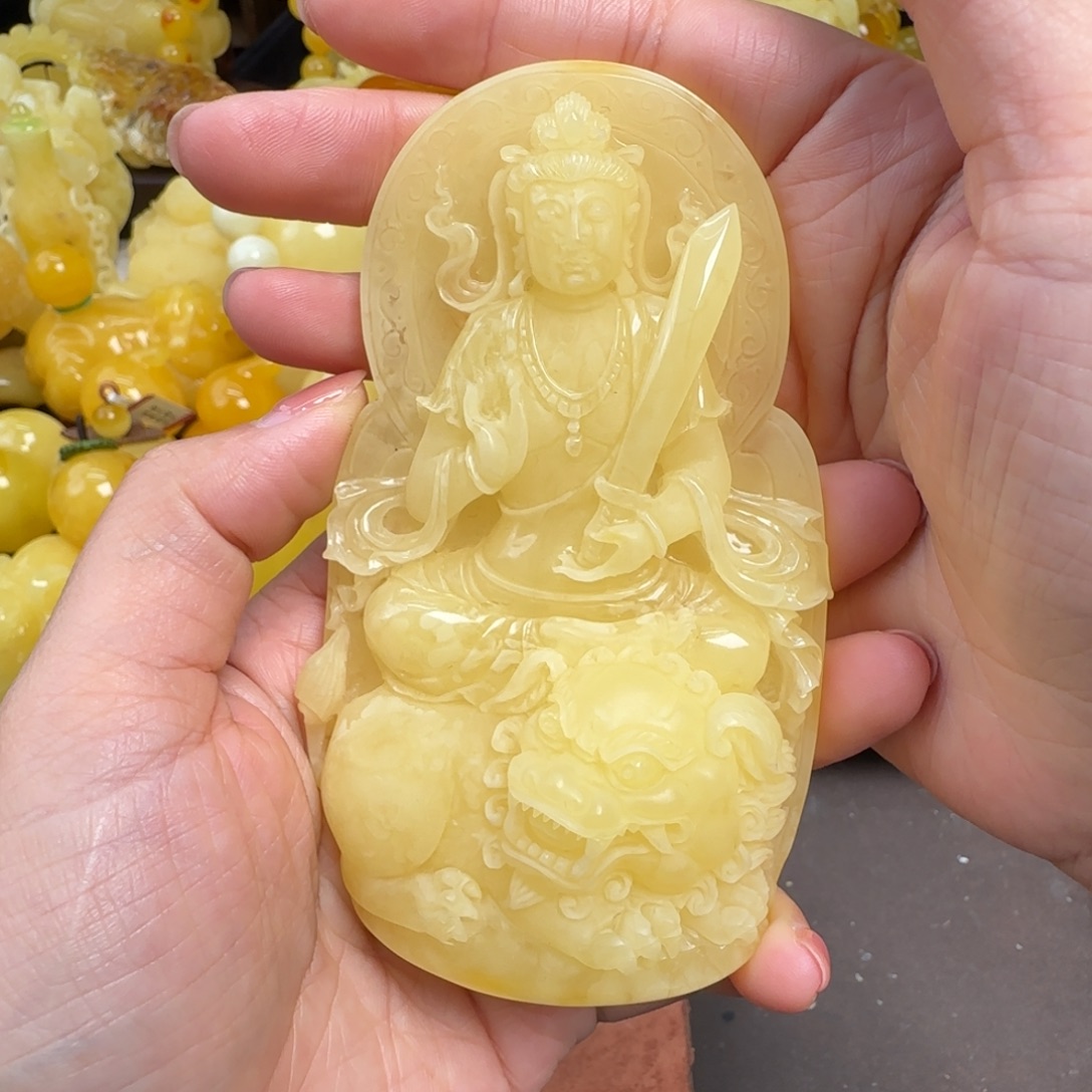 蜜蜡未镶嵌珠宝奇石