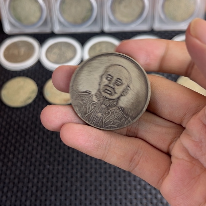 金属大头龙洋船洋工艺品