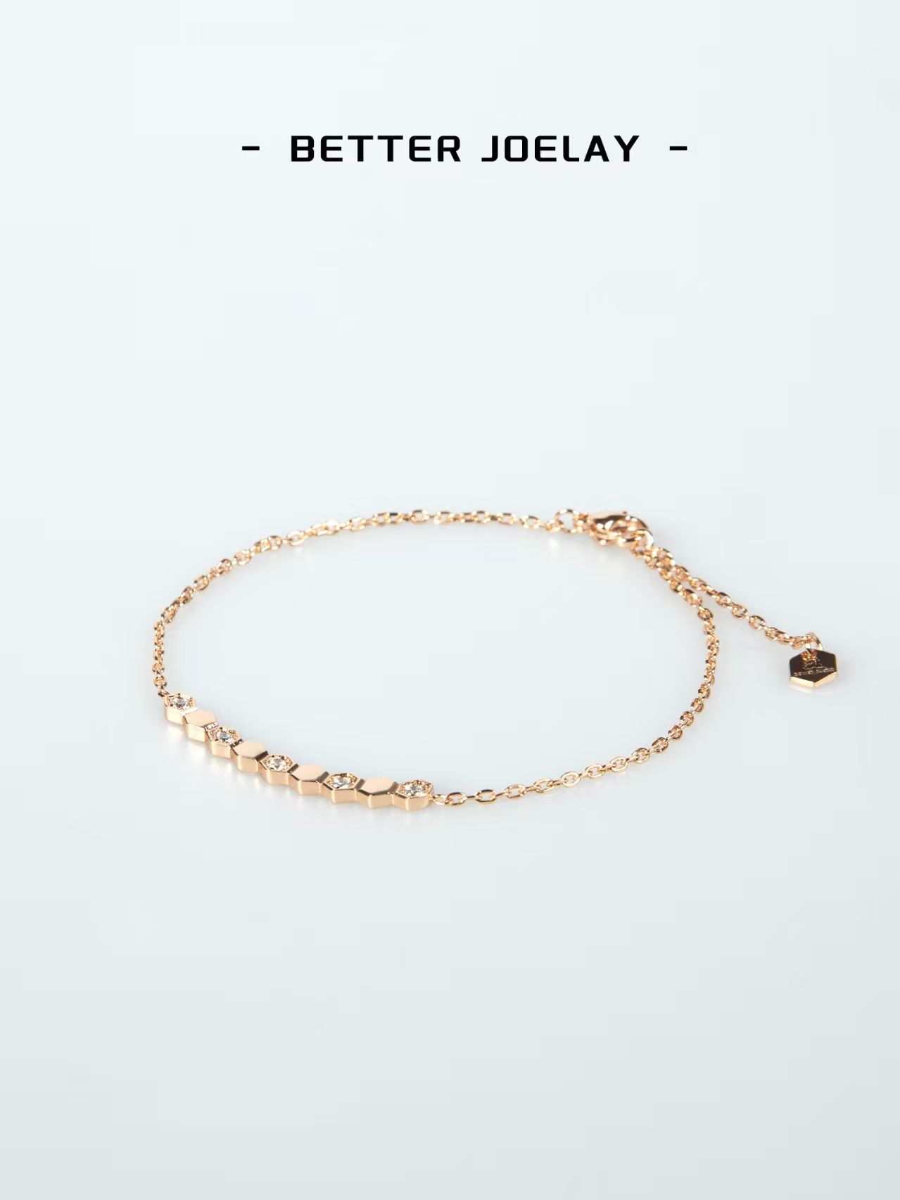 铜合金合成锆石手链 BETTER JOELAY-【蜂巢手链】时尚KXL0017