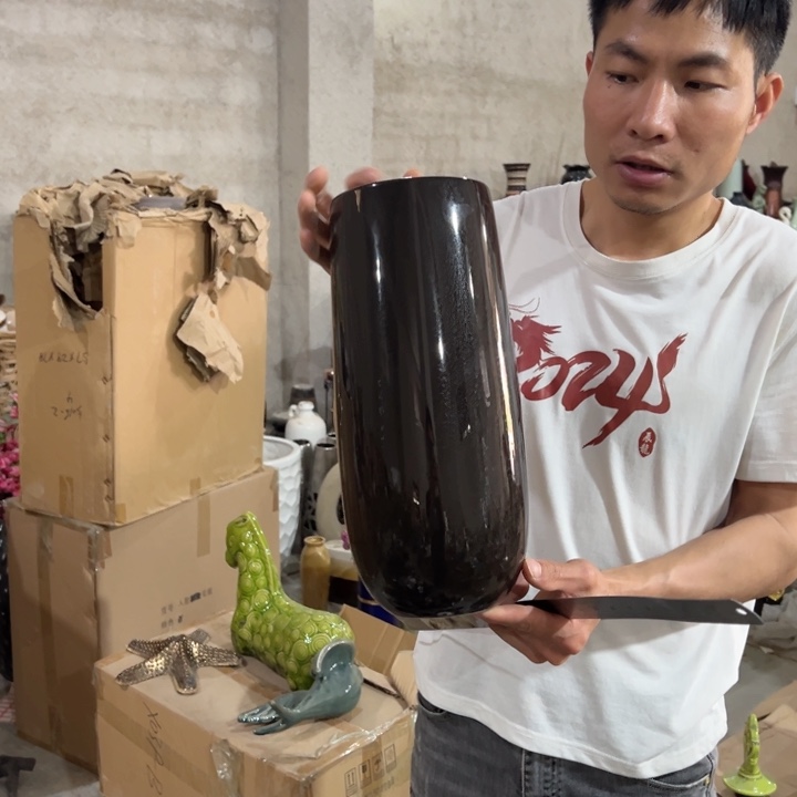 瓶高度36厘米口径13厘米微瑕捡漏摩擦划痕