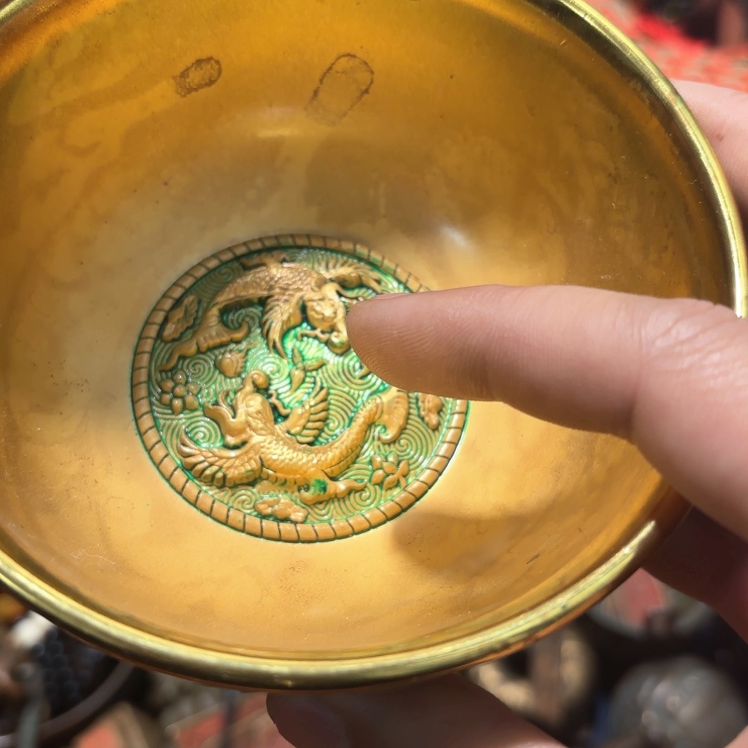 铜器摆件收收藏藏