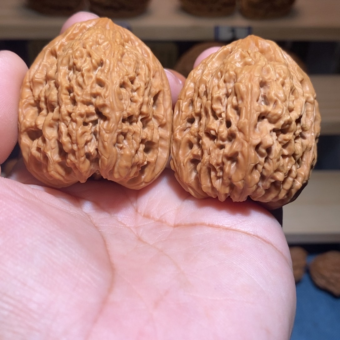 吊坠文玩核桃全品老树拉丝凹底高炮南疆石