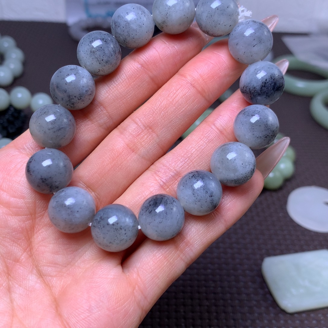 和田玉未镶嵌手链卡14