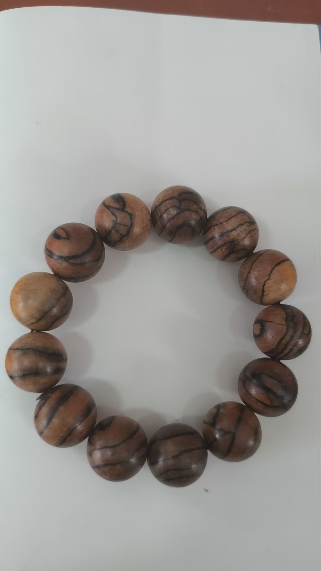 越南沉香木串单圈手串175