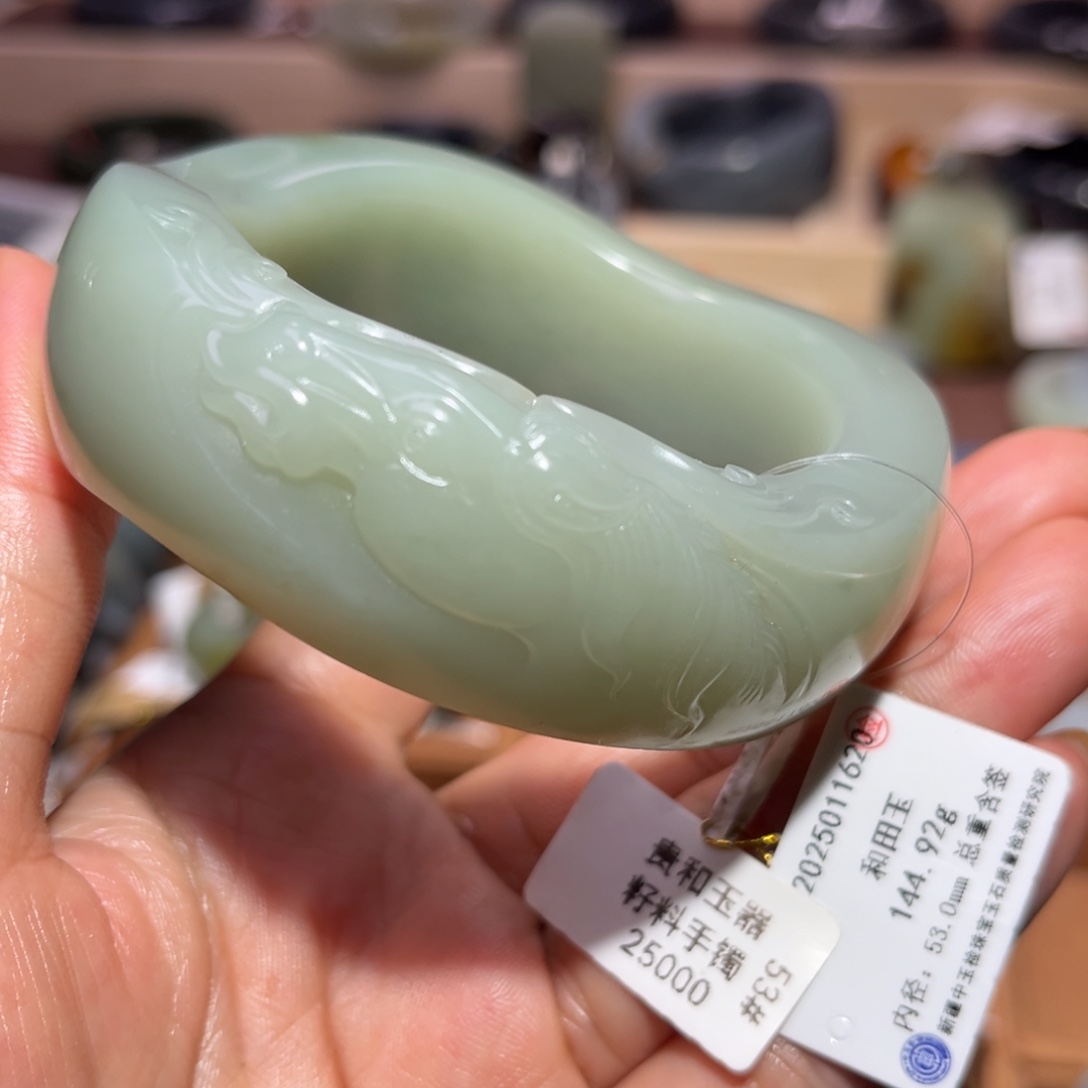 和田玉（子料）未镶嵌手镯