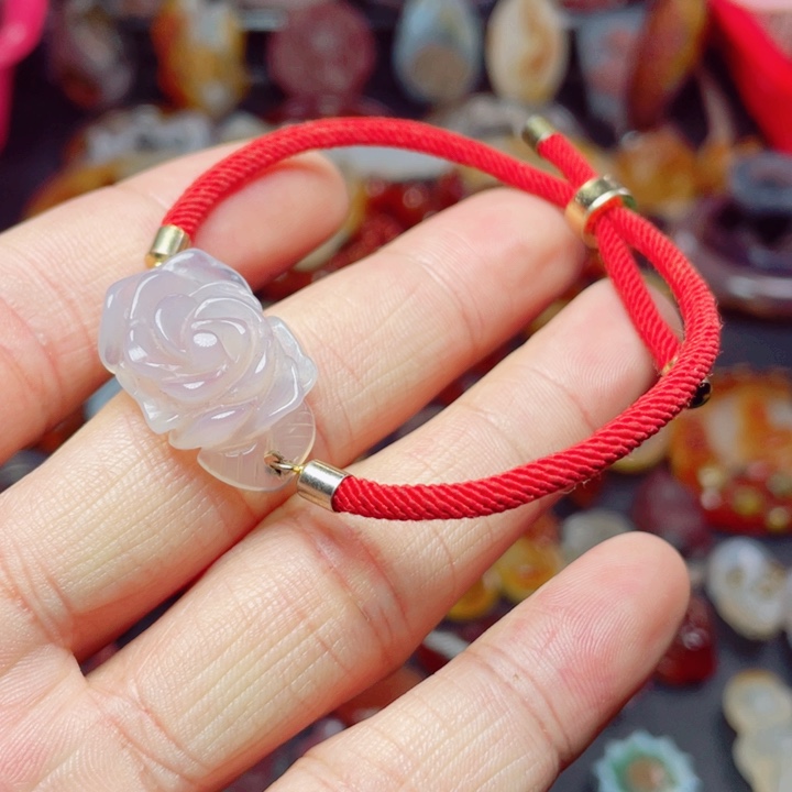 玛瑙/玉髓手链未镶嵌