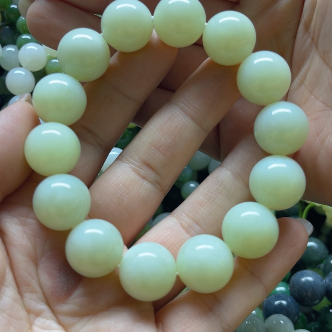 和田玉手链未镶嵌